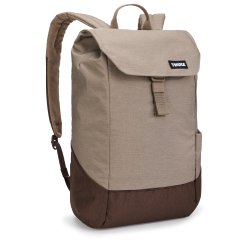 Thule Lithos TLBP213 - Nuanced brown sac à dos Sac à dos normal Noir Polyester