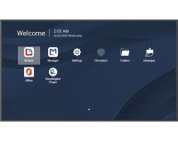 Viewsonic CDE6514-2C Écran d'affichage dynamique Écran plat de signalisation numérique 165,1 cm (65") LCD Wifi 500 cd/m² 4K Ultra HD Noir Intégré dans le processeur Android 14 24/7