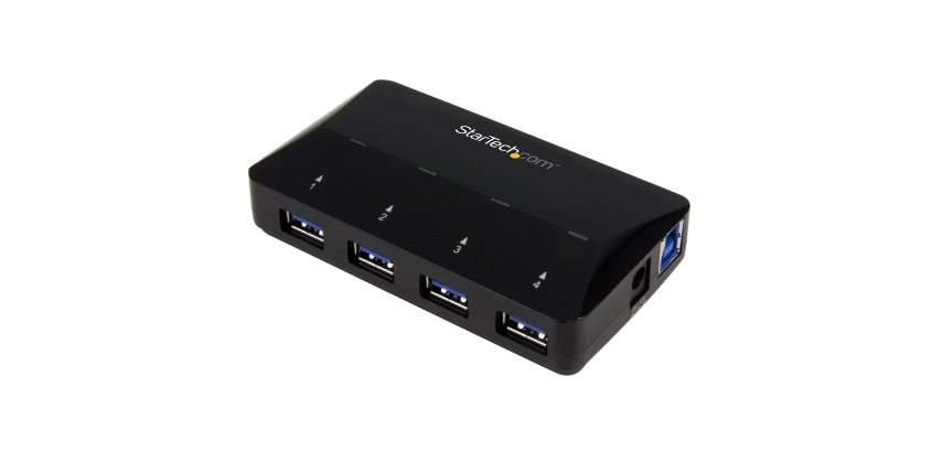 StarTech.com Hub USB 3.0 à 4 ports plus port dédié à la charge de 2,4 A - 5Gbps