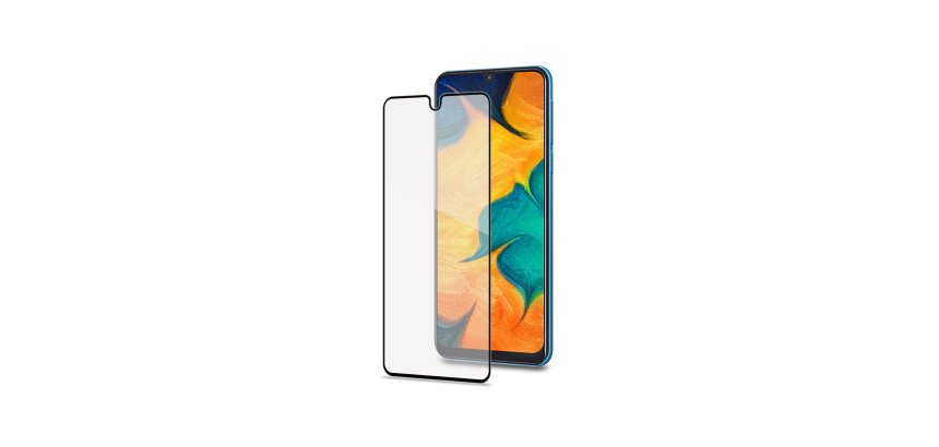 Celly FULLGLASS833BK mobile phone screen/back protector Clear screen protector Samsung 1 pc(s)