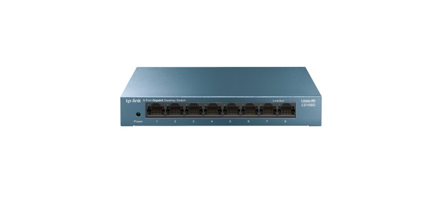 TP-Link LS108G Non-géré Gigabit Ethernet (10/100/1000) Bleu