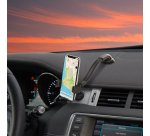 Celly MOUNTFLEXPLUSBK soporte Soporte pasivo Teléfono móvil/smartphone Negro