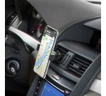 Celly MOUNTVENTBK soporte Soporte pasivo Teléfono móvil/smartphone Negro