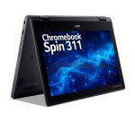 Acer Chromebook R724T-TCO-K01L MediaTek 29,5 cm (11.6") Écran tactile HD 8 Go LPDDR4x-SDRAM 64 Go Flash Wi-Fi 6 (802.11ax) ChromeOS Noir Français