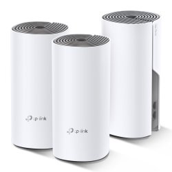 TP-Link Deco E4 (3-pack) Bi-bande (2,4 GHz / 5 GHz) Wi-Fi 5 (802.11ac) Blanc, Gris 2 Interne