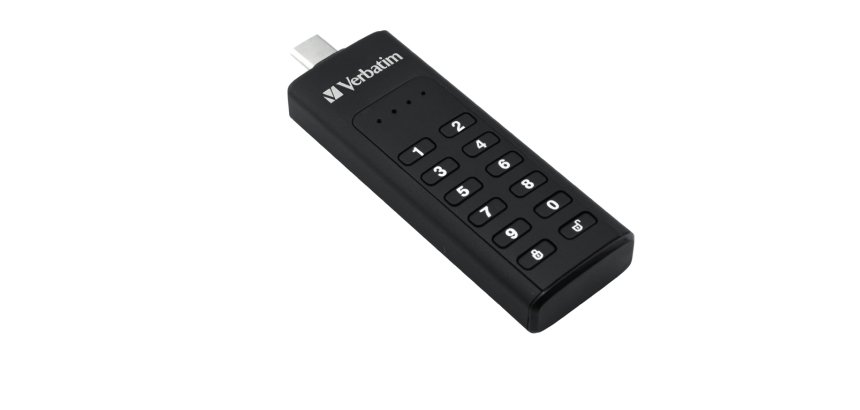 Verbatim Keypad Secure - USB 3.0 Drive with Password Protection and AES-256 HW encryption to protect your data - 32 GB - Black
