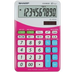 Sharp EL-M332 calculator Desktop Financial Pink