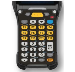 Zebra KYPD-MC9334FNR-01 teclado para móvil Alfanumérico Inglés Negro, Gris, Amarillo
