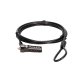 Conceptronic CUSTODIO01BS Combination Laptop Lock, Standard Security Slot, 1.8m