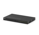 NETGEAR GSM4212UX Géré L2/L3 Gigabit Ethernet (10/100/1000) Connexion Ethernet, supportant l'alimentation via ce port (PoE) 1U Noir