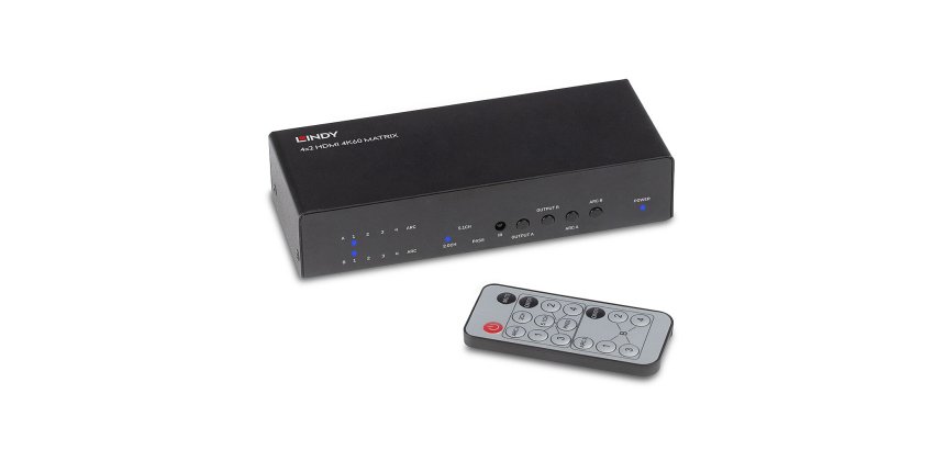 Lindy Matrice HDMI 4x2 4K60
