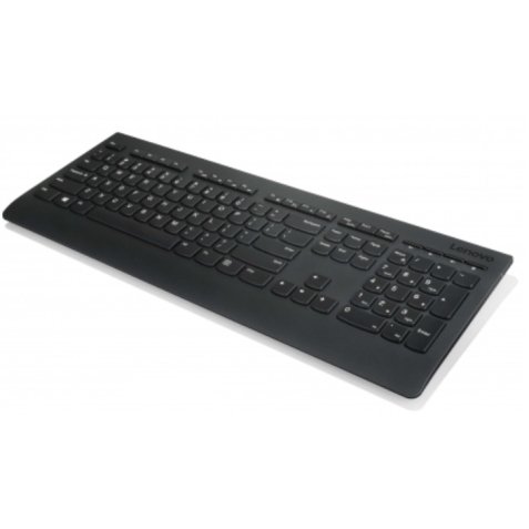 Teclado Lenovo 4X30H56868 RF inalámbrico QWERTY Español Negro