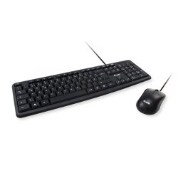 Equip 245201 teclado Ratón incluido Oficina USB QWERTY Español Negro