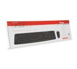 Equip 245201 teclado Ratón incluido Oficina USB QWERTY Español Negro