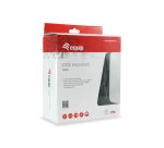 Equip 245301 Auriculares Alámbrico Diadema Llamadas/Música USB tipo A Negro