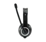 Equip 245301 Auriculares Alámbrico Diadema Llamadas/Música USB tipo A Negro