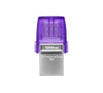 Kingston Technology DataTraveler 128GB microDuo 3C 200MB/s dual USB-A + USB-C
