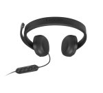 Lenovo VoIP Headset 5000 Auriculares Alámbrico Diadema Oficina/Centro de llamadas USB Tipo C Negro