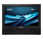 MSI Pro AP162T ADL-042XEU PC tout en un/station de travail Intel® N N100 39,6 cm (15.6") 1920 x 1080 pixels Écran tactile PC All-in-One 8 Go DDR4-SDRAM 256 Go SSD Wi-Fi 6E (802.11ax) Noir