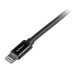 StarTech.com Cavo lungo connettore lightning a 8 pin Apple nero a USB da 2 m per iPhone / iPod / iPad