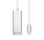 AISENS Conversor USB 3.1 Gen1 A USB C A Ethernet Gigabit 10/100/1000 Mbps, 15cm