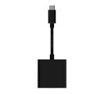 AISENS Conversor USB-C a VGA, USB-C/M - HDB15/H, Negro, 15cm