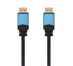 AISENS ?able, HDMI, 2.0, Premium alta velocidad / HEC, 4k@60 Hz, 18 Gbps, A/M-A/M, Negro/Azul, 2.0 m