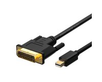 AISENS A125-0363 adaptador de cable de vídeo 2 m Mini DisplayPort DVI Negro