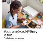 HP ENVY 6110e Wireless All-in-One Couleur Imprimante, Instant Ink; Impression photo