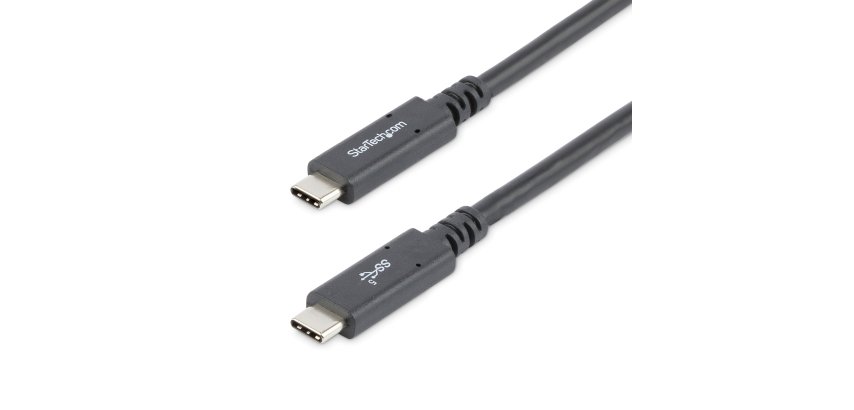 StarTech.com Câble USB-C de 1,8m, USB 5Gbps, 100W (5A) Power Delivery, Certifié Works with Chromebook, 4K 60Hz DP Alt Mode, Certifié USB-IF - Compatible Thunderbolt