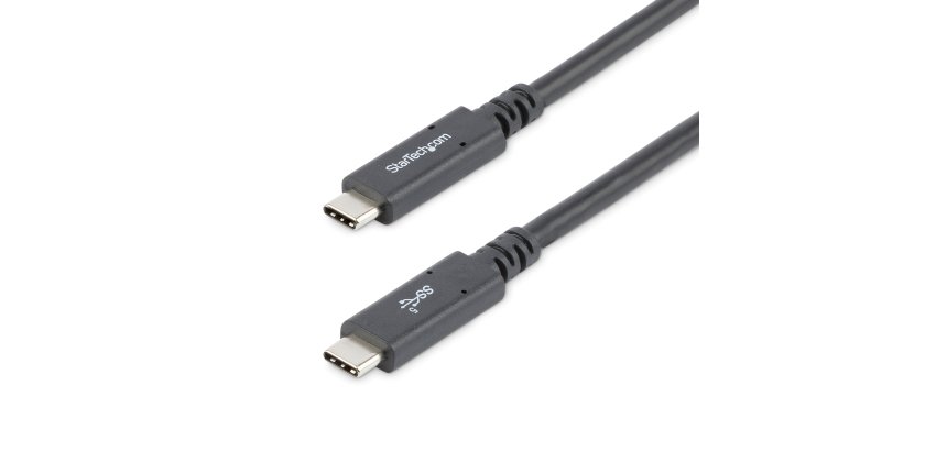 StarTech.com Cavo USB-C da 1,8 m, USB 5Gbps, Power Delivery 100W (5A), Certificato Works With Chromebook, DP Alt Mode 4K 60Hz, Certificato USB-IF, Compatibile Thunderbolt