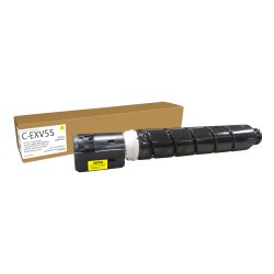 Remanufacturé Everyday Toner remanufacturé Jaune Everyday™ de Xerox compatible avec Canon C-EXV55 (2185C002AA), Capacité standard