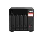 QNAP TS-473A NAS Tower Ryzen Embedded V1500B 8 Go DDR4 0 To QNAP Turbo System Noir