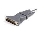 StarTech.com Câble USB vers Série à 1 Port de 91cm, Convertisseur DB9/DB25 RS232 vers USB, Prolific, Adaptateur USB vers Série