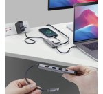 StarTech.com Mini Dock USB-C A HDMI - Adaptador Multipuertos Tipo C - PD de 140W - 4K 60Hz - Hub USB 10Gbps - Para MacBook / Dell / ThinkPad / HP