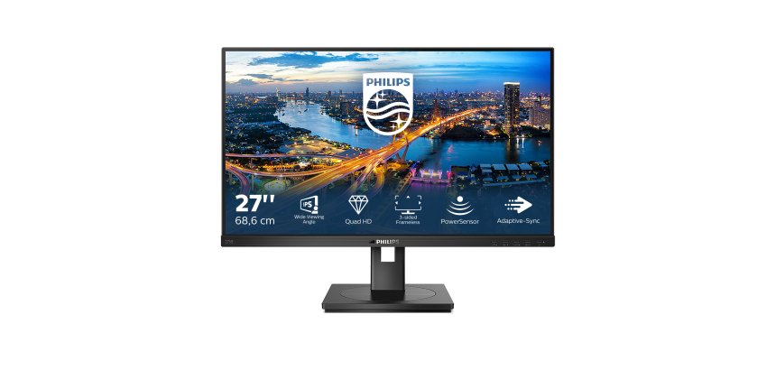 Philips B Line 275B1/00 écran plat de PC 68,6 cm (27") 2560 x 1440 pixels 2K Ultra HD LCD Noir
