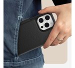 OtterBox Strada Series Folio MagSafe pour iPhone 15 Pro Max, Shadow (Black)