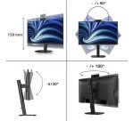 Philips 3000 series 24B2U3301H/00 écran plat de PC 60,5 cm (23.8") 1920 x 1080 pixels Full HD LCD Noir