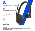 HP Poly Micro-casque filaire USB monaural Mission 815