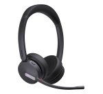 Yealink WH64 Dual Teams Auricolare Wireless A Padiglione Ufficio USB tipo-C Bluetooth Nero