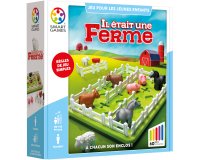 Jeu interdacta il etait une ferme 1 plan de jeu + 2       chevaux + 2 vaches + 2        moutons + 2 cochons + 3