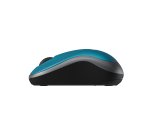 Logitech M185 - muis - 2.4 GHz - blauw