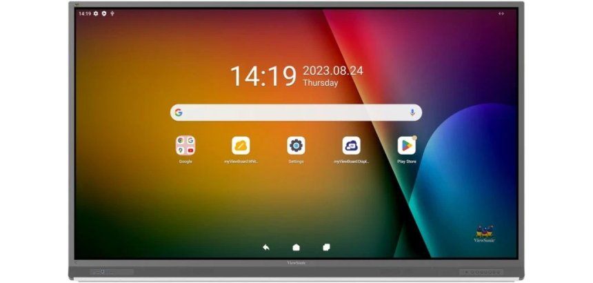 Viewsonic IFP8652-2F tableau blanc interactif 2,18 m (86") 3840 x 2160 pixels Écran tactile Noir HDMI