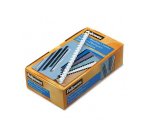 Anneau plastique à relier fellowes dos rond capacité 80f 12  mm diamètre 300mm longueur coloris blanc boîte 100 unités