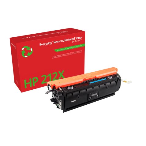 Everyday Toner Cyan ™ de Xerox compatible avec HP 212X (W2121X), Grande capacité