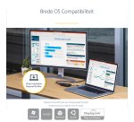 StarTech.com USB 3.0 naar 4K HDMI externe Multi-Monitor grafische videoadapter – DisplayLink gecertificeerd – Ultra HD 4K