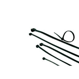 ACT CT1035 serre-câbles Attache de câble détachable Nylon Noir 100 pièce(s)