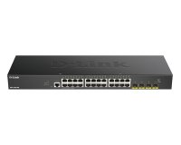 D-Link 24-port Gigabit Smart Managed Switch with 4x 10G SFP+
