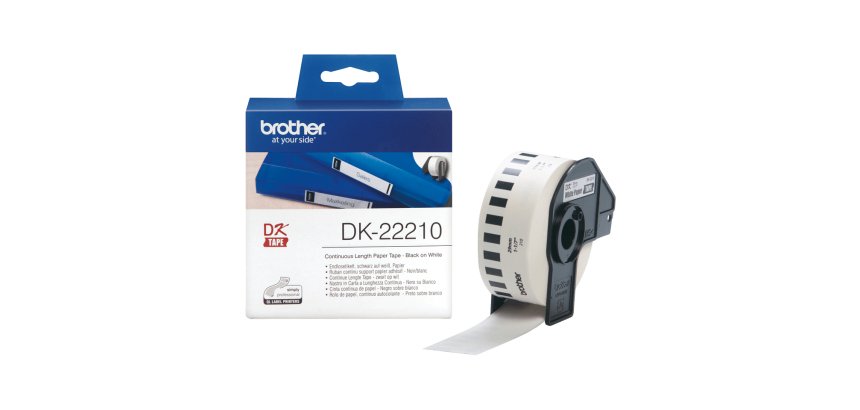 Brother DK-22210 / DK22210 Rollo de papel térmico