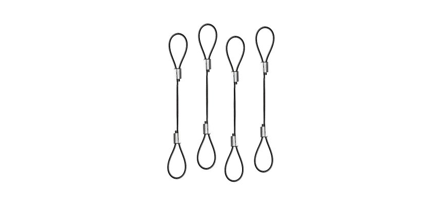 Lindy Attaches pour Câbles et Adaptateurs - Pack de 4